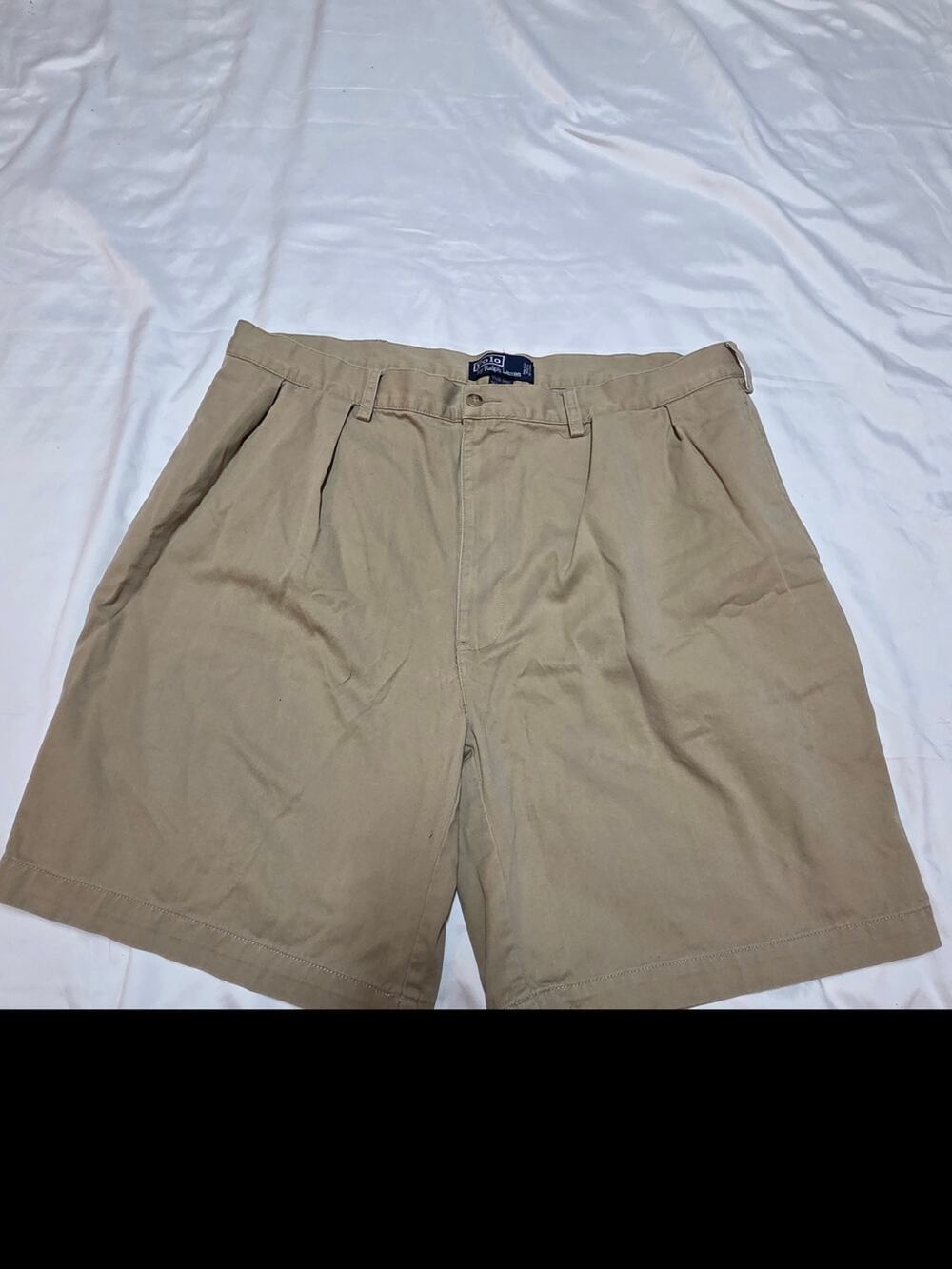 Ralph Lauren Khaki Flat-Front Men’s Shorts